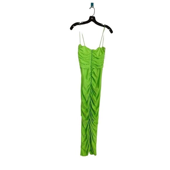 ALEX PERRY Everett Ruched Cup Dress Apple UK12/US8 - Picture 11 of 11